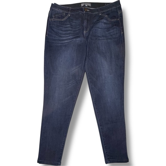 WIT & WISDOM AB-Solution Stretch Skinny Jeans - 16W Indigo - Picture 2 of 10